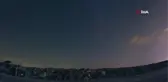 Tuz Gölü'nde Perseid Meteor Yağmurları Zaman Atlamalı Çekimle Görüntülendi