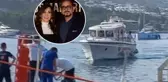 Ali Sabancı ve eşi Vuslat Doğan Sabancı'nın deniz kazası sonrası Bodrum'a getirilme anları görüntülendi