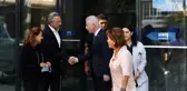 Ali Sabancı ve eşi Vuslat Doğan Sabancı'ya ziyaretler sürüyor