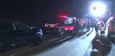 Silivri'de hafriyat kamyonuna çarpan araç sürücüsü hayatını kaybetti