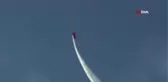 Türkiye'nin ilk kadın akrobasi pilotu ve yerli uçağımız Hürkuş izleyenleri mest etti