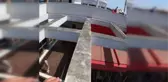 Parkur sporcusu gencin ölümden döndüğü anlar kamerada