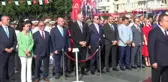 ALANYA'DA 30 AĞUSTOS ÇELENK TÖRENİ YAPILDI