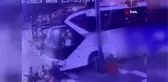 Edremit Otogarı'nda Otobüs Kazası: 2 Çocuk Ucuz Atlattı