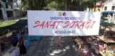 Sındırgılı kadınlar sanat sokağı ile geleneği devam ettirdi