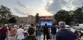 Sinop'ta Dev Ekran Kuruldu, Sinoplular Milli Maçı Heyecanla İzledi