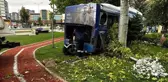 Ankara'da EGO otobüsü kaza yaptı