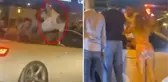 Yanlarındaki kadınlara laf attığı iddiasıyla lüks otomobildeki şahsı öldüresiye darp ettiler