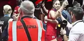 Avrupa şampiyonluğu sonrası milli voleybolcu İlkin Aydın'dan, kendisini yayına çağıran TRT muhabirine bomba uyarı