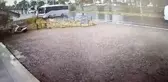 Bodrum'da meydana gelen trafik kazasının güvenlik kamerası görüntüsü ortaya çıktı