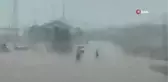 Sağanak yağış nedeniyle kapanan Geyikli-Ayvacık yolu trafiğe açıldı