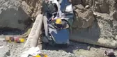 Dere yatağına uçan araçtaki anne baba ve çocukları hayatını kaybetti