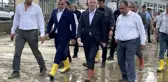 İstanbul Valisi Davut Gül Halkalı Gümrük'te Sel İncelemesi Yaptı