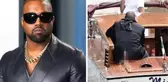 Pantolonunu indirerek tekneye binen Kanye West, şirket tarafından kara listeye alındı