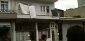 Zonguldak'ta bir binanın çatısında çıkan yangın korku dolu anlar yaşattı