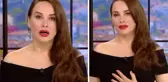 Canlı yayında yaşadığı ihaneti anlatan kadın, eşine yakalandı! Sunucu Nur Viral ne yapacağını şaşırdı