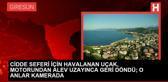 Trabzon Havalimanı'nda yolcu uçağında motor alev aldı