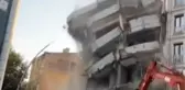 Elazığ'da kontrollü yıkım sırasında bina çöktü