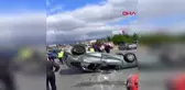 OTOMOBİLLE HAFİF TİCARİ ARAÇ ÇARPIŞTI; 1 ÇOCUK ÖLDÜ, 8 KİŞİ YARALANDI