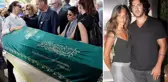 Evinde ölü bulunan Büyükhanlı Holding'in varisi Cem Büyükhanlı, son yolculuğuna uğurlandı
