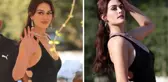 Venedik Film Festivali'ne katılan Esra Bilgiç, kırmızı halıda poz verirken şekilden şekle girdi