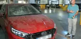 İSPARK'a ait otoparkta 20 otomobilin camları ve aynaları kırıldı! Araç sahipleri duruma isyan etti