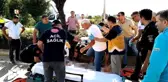 İnegöl'de motosiklet kazası: Baba istiyorum diye ağlayan çocuk yürekleri sızlattı