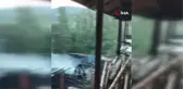 Bayat'ta çıkan yangında 2 ev ile samanlık küle döndü