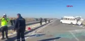 Karaman'da minibüs kazası: 1 ölü, 11 yaralı