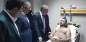Yaralı madenciler Bakan Yardımcısı Tancan'a yaşadıklarını anlattı