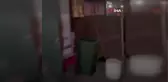 Kafede açık unutulan fritöz yangına sebep oldu