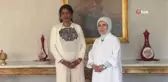Emine Erdoğan, Malcolm X'in kızı İlyasa Şahbaz ile görüştü