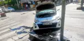 Manavgat'ta Kırmızı Işık İhlali Kaza Getirdi