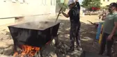 Batman'da Gercüş ilçesinde Bulgur Kaynatma Geleneği Devam Ediyor