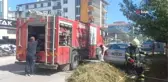 Çorum'un Osmancık ilçesinde evin bahçesinde çıkan yangın kontrol altına alındı