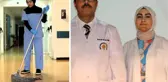 Temizlik görevlisi olarak çalıştığı tıp fakültesini kazandı