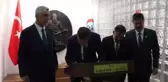 Cumhurbaşkanı Yardımcısı Yılmaz Kırşehir'de şed kuşandı