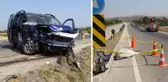 Kavşakta 2 araç çarpıştı, ortalık savaş alanına döndü! Ölü ve yaralılar var