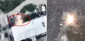 Karabağ'ın Ağdere ilindeki Ermenilerin bölgeden ayrılırken evlerini ateşe verdikleri ortaya çıktı