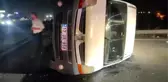 Minibüs ile ticari araç çarpıştı: 2 yaralı