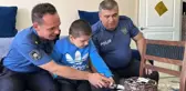 Zihinsel Engelli Çocuğun Doğum Günü Polislerle Kutlandı