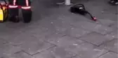Bursa'da parkta spor aletlerine sıkışan genci itfaiye ekipleri kurtardı