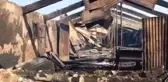 Elazığ'da eski Yazıkonak Belde Belediyesi Başkanı Nurettin Aydın'a ait ahırda yangın çıktı