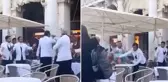 İtalya'nın en ünlü restoranında garsonlar, müşterileri evire çevire dövdü