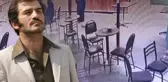 Saldırı anı anbean kamerada! Oyuncu Ufuk Bayraktar'ın kafesinde 3 kişiyi yaralayan silahlı saldırgan yakalandı