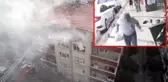 Şirinevler'de patlama sırasında yaşanan panik güvenlik kamerasında