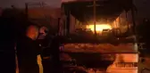 Adana'da Tarım İşçilerini Taşıyan Otobüs Yandı