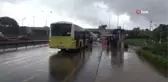 İstanbul Anadolu Yakası'nda Sağanak Yağış Etkili Oldu