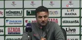 Sakaryaspor-Eyüpspor Maçı Sonrası Teknik Sorumlular Açıklamalarda Bulundu
