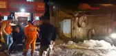 Karabük'te AK Parti İlçe Başkanı'na ait ahır ve samanlık yangında yandı